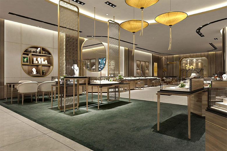 老廟黃金店內(nèi)設(shè)計(jì)