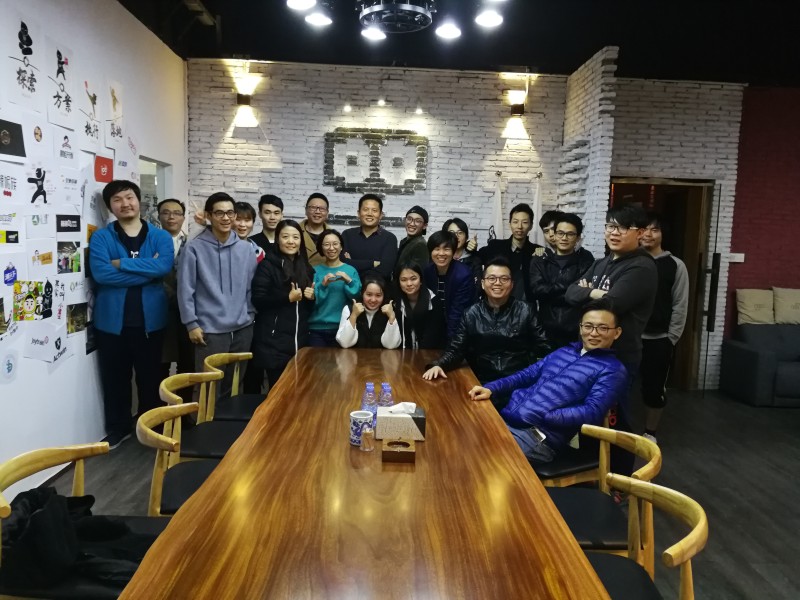 墨象序全體員工合影