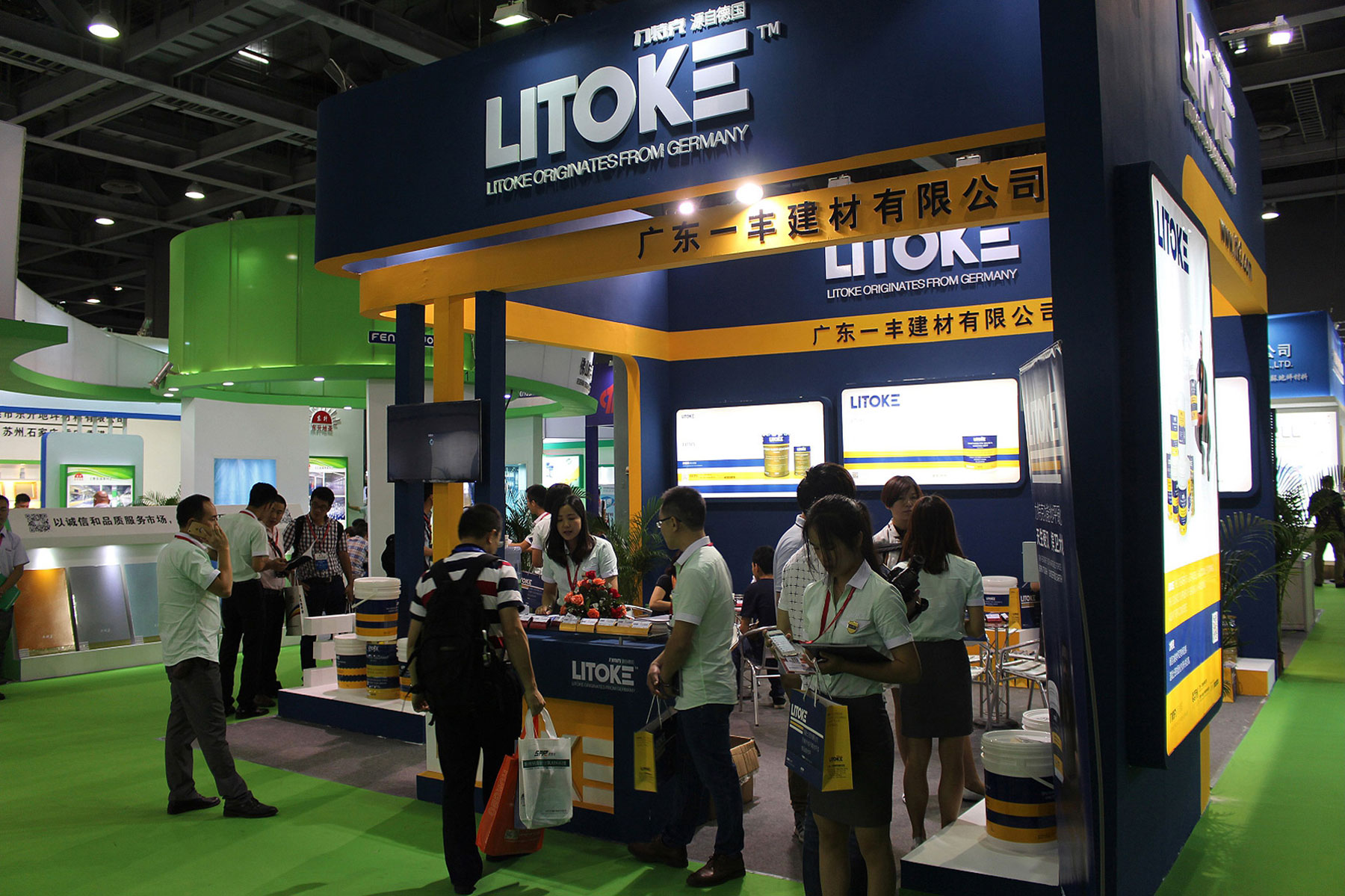 LITOKE力特克品牌展會(huì)布置設(shè)計(jì)