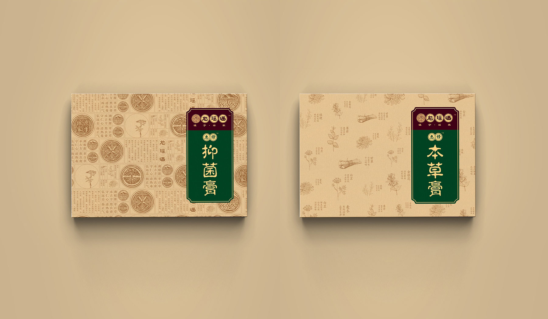 膏藥包裝設(shè)計