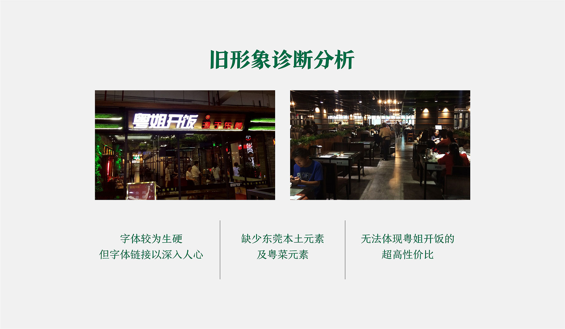 東莞餐飲品牌舊形象分析