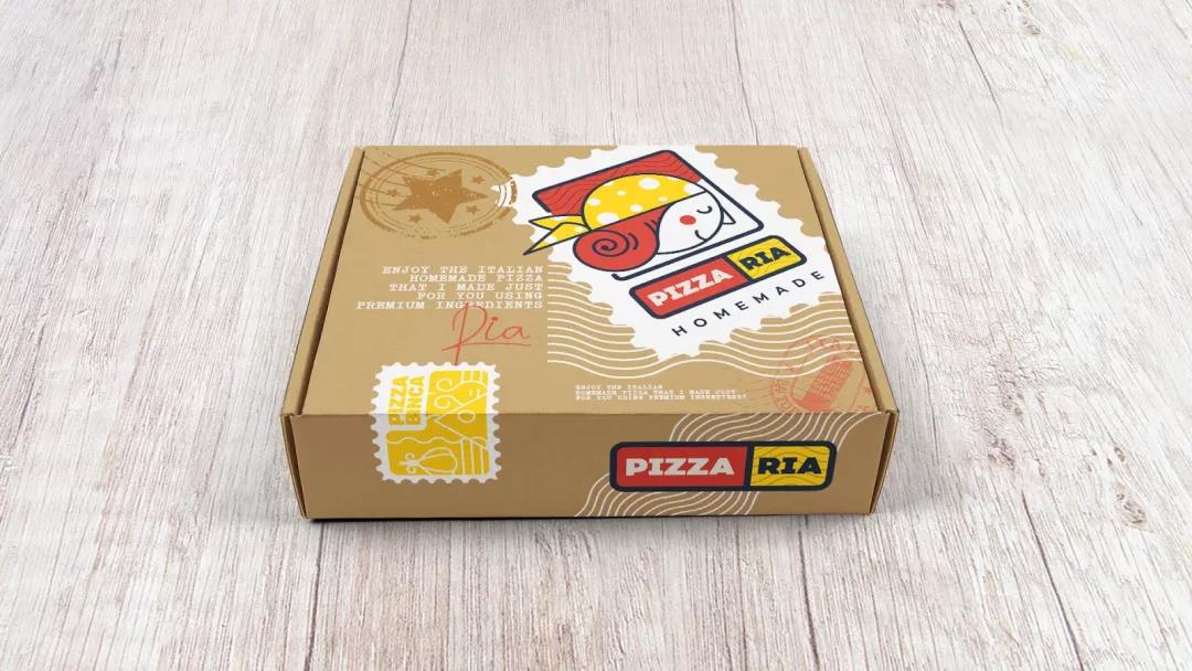 Pizza Ria品牌打包盒設(shè)計
