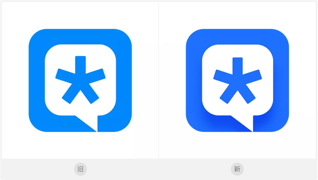 騰訊TIM新版LOGO設(shè)計圖形元素